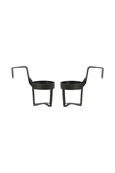 CAR Set of 2 universal cup or bottle holders, Black, 77x72 cm