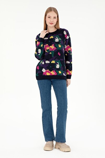 U.S. Polo Assn. Women's Navy Blue Sweater