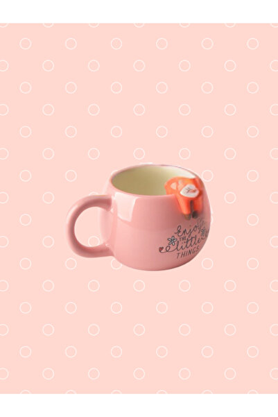 Tohana 3D Ceramic Mug with Cute Animal Figure