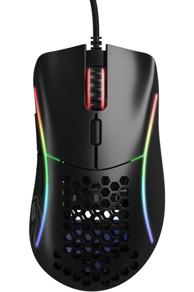 Glorious Model D Minus Lightweight Gaming Mouse - Matte Black (GLO-MS-DM-MB) USB