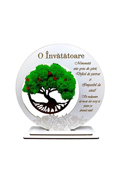 OEM Placă decorativă cu Pomul Vieții și Mesaj Standard - Cadou personalizat p...