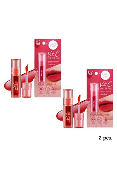 Cathy Doll صبغة فيتامين سي المائية طويلة الأمد بمظهر طبيعي 02 بنكهة الليتشي 2...