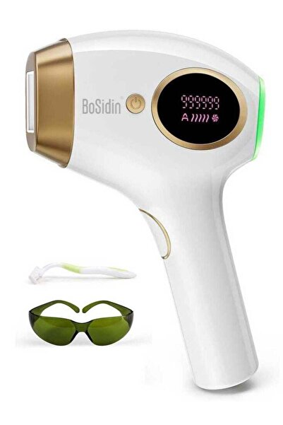 BoSidin جهاز إزالة الشعر بالليزر المنزلي الدائم - طاقة عالية مُحسّنة، 999 ألف...