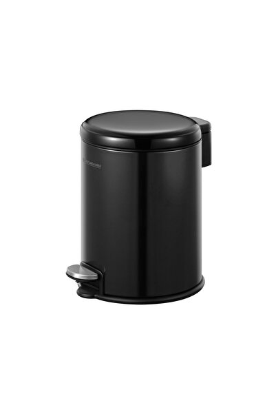 FACKELMANN MILANO 3L waste bin with pedal and internal bucket, for bathroom or small spaces