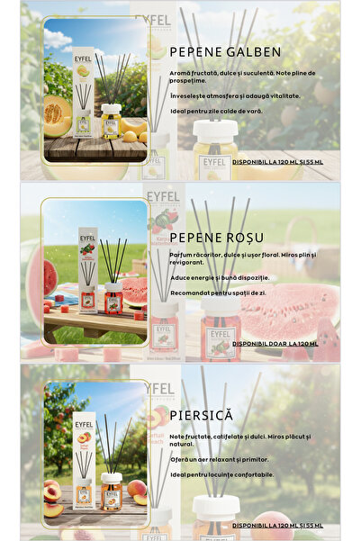 Eyfel 120 ml Odorizant de cameră