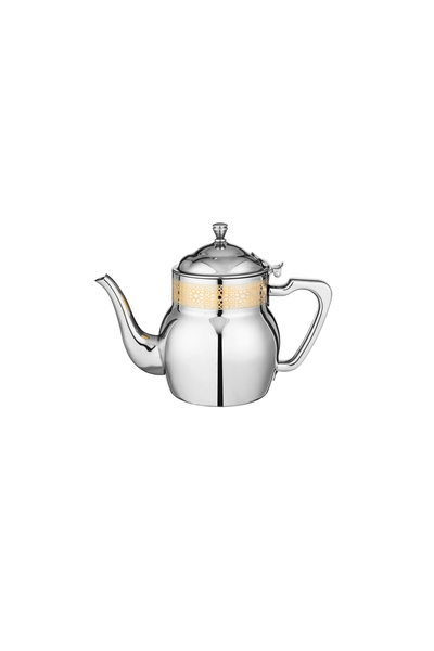 SQUALO ✨ 1-liter stainless steel teapot with a gold finish – elegance that complements your tea ritual! ✨
