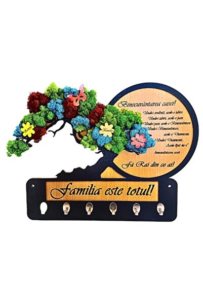 OEM Decorațiune personalizată pentru chei, gravată cu laser „Binecuvântarea C...