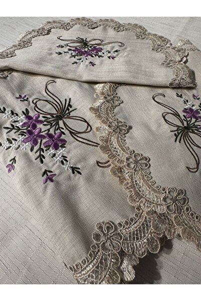 Vinezza Home Collection Machine Etamine Processing Bedroom 3 Piece Coffee Tab...