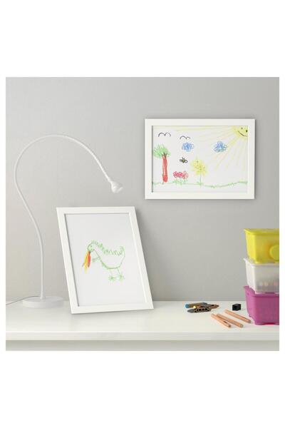 IKEA Fıskbo Colored Frame White 21X30 cm