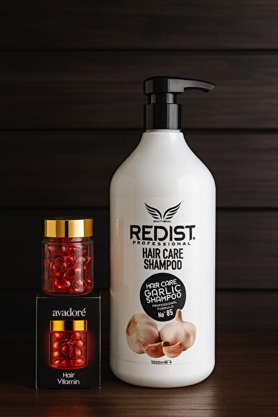 Redist Интензивен пакет за растеж на косата – чесън + витамин за коса Avadore