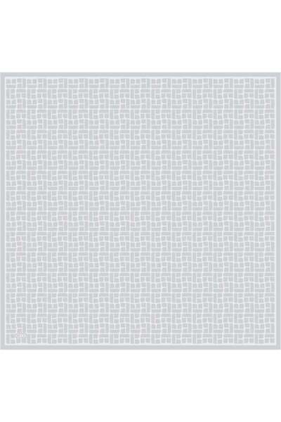 Belli Eșarfă de mătase Twill - 4062-55 Gri deschis