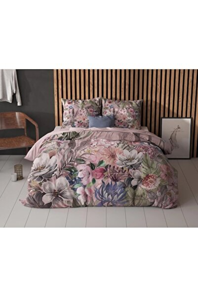 Sleeptime Set lenjerie de pat Tess Pink, 3 piese, husă pilotă 200x220 cm, 2 fețe de pernă 60x70 cm