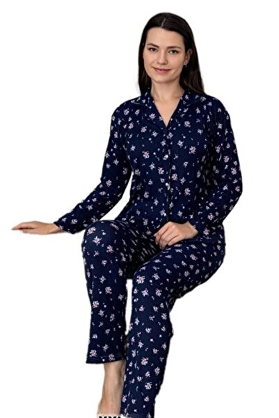 bipamuk Minel Collection Women's Pajama Set Long Sleeve Soft Textured Stretchy and Comfortable Loungewear S/2Xl