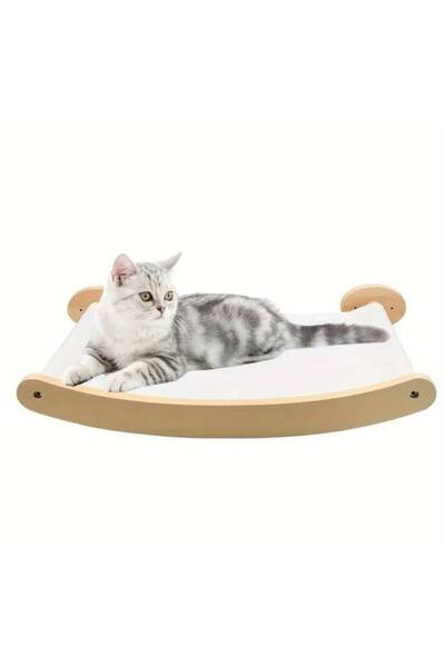Hasyılmaz Cw372-010 Wall Mounted Fabric Cat Hammock 47X30X12Cm (1 Piece)