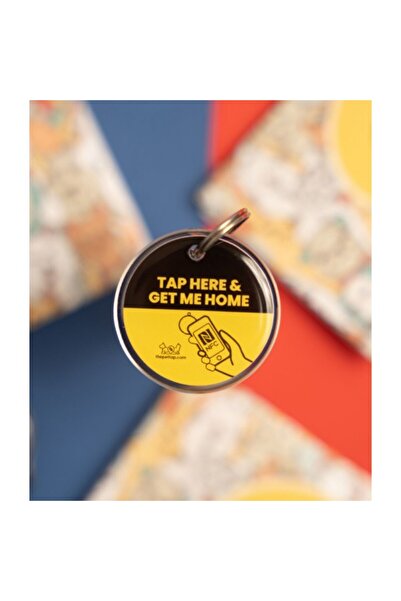 Golden cat The Pet Tap Smart Pet NFC ID Locator Tags