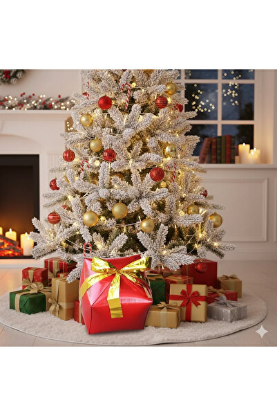 DODOMAR 33×33×33 εκ. Χριστουγεννιάτικο δώρο σε συσκευασία με αλουμινόχαρτο – ...