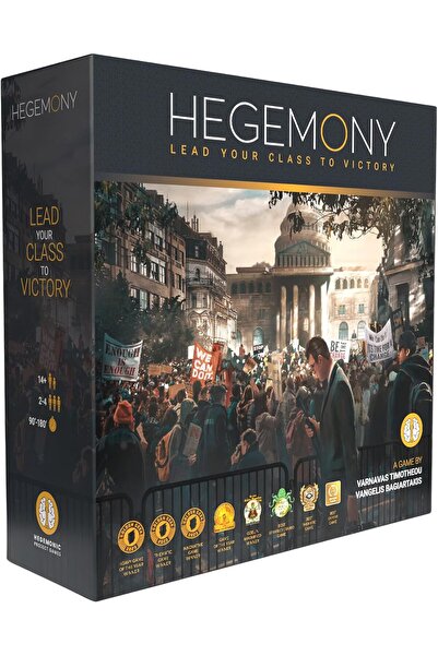 Generic هيجيمونيك: قُد صفك نحو النصر - لعبة لوحية سياسية-اقتصادية غير متكافئة...