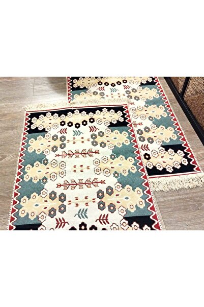 OEM 1+1 Traditional rugs, double-sided, size 60 x 90 cm COTON03B