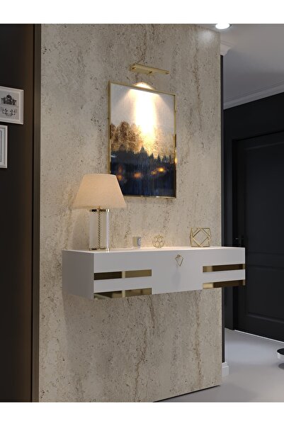 lullaby furniture KARNAVAL DRESUAR BEYAZ GOLD G-DRS-1002-1