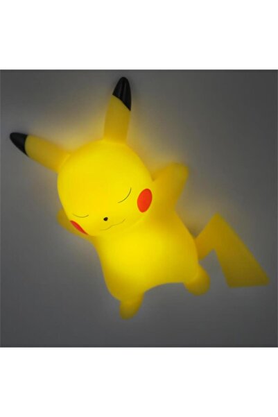 e-life shop 2 Pcs Pokemon Pikachu Led Light-Up Character Mod Night Light Children's Room Ornament Birthday Gift Set