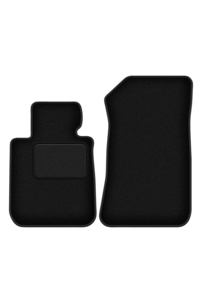 Autoalorria Covorașe auto din piele pentru: BMW 1 E88 Cabrio (2008-2014) - Negru