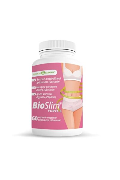 Doza de Sanatate Bioslim Forte, 60 capsule
