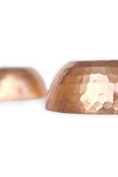 De Kulture Works Handmade Pure Copper Votive T-Light Holder Candle Bowl Diya ...