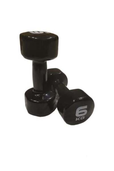 ASCLIFE زوج من الدمبل الملونة القابلة للتعديل متعددة الأوزان 6 كجم - EXA-632