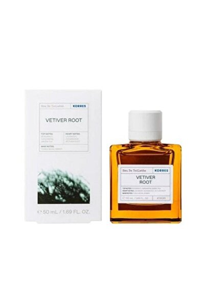korres Eau de Toilette - Vetiver Root, Bergamot & Green Tea, 50 ml