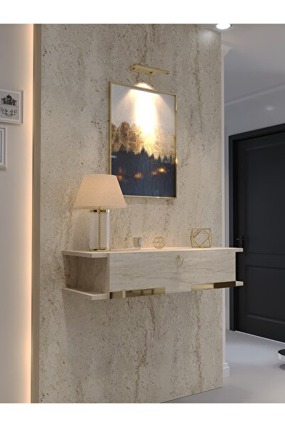 lullaby furniture KARNAVAL DRESUAR TRAVERTEN GOLD G-DRS-1005-8