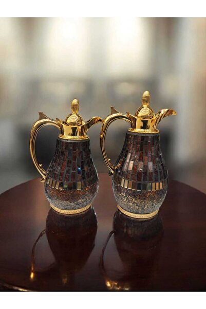 Alsaif Gallery Kahlan Pressure Thermos Set – 750ml and 1L Capacity