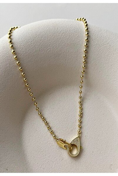 mos&more by mosev 14K Gold Kilit Kolye
