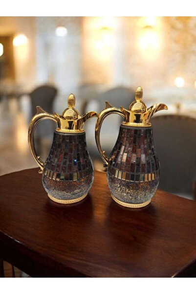 Alsaif Gallery Kahlan Pressure Thermos Set – 750ml and 1L Capacity