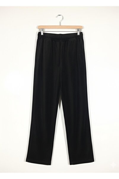 Altınay Yumoş Velvet Winter Women's Pajama Sweatpants with Pockets