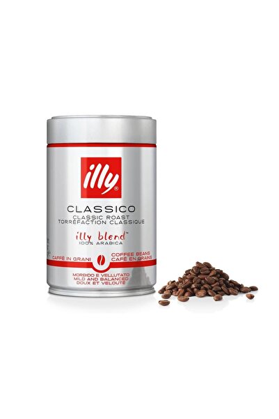 illy قهوة كلاسيكو كاملة الحبة، تحميص كلاسيكي معتدل ومتوازن، 100% أرابيكا، 8.8...