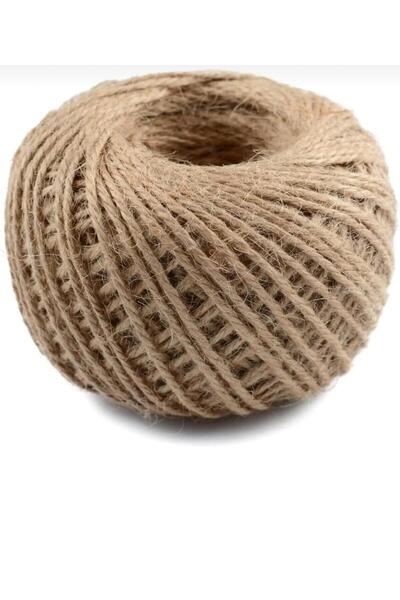 DDHANDMADE 1 Adet 100 metre Rulo Jüt , Keten , Hasır Örgü , Kırnap , Süsleme ...