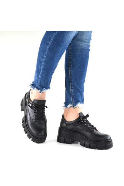 NEBY SHOES Pantofi Casual Dama din piele Naturala,Cerasela