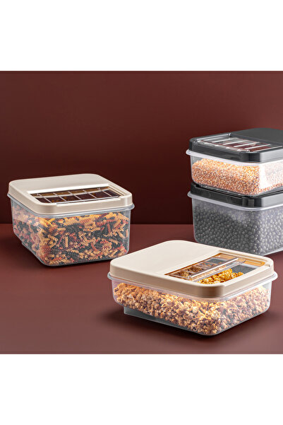 FİTHOME 12 Liter Multi-Purpose Sliding Lid Storage Container for Potatoes Onions Detergent Etc.