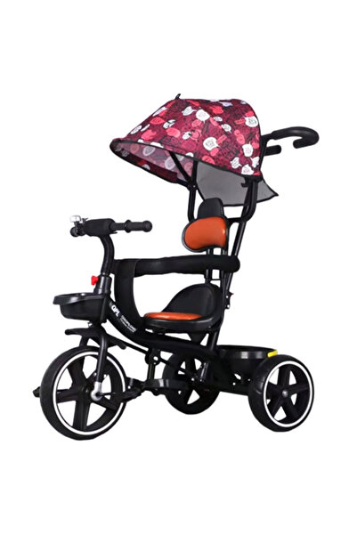 NBW Children's tricycle 2 - 5 years, NBW, Canopy, Parental handle, Protection