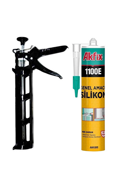 Akfix Genel Amaçlı Silikon & Silikon Tabancası