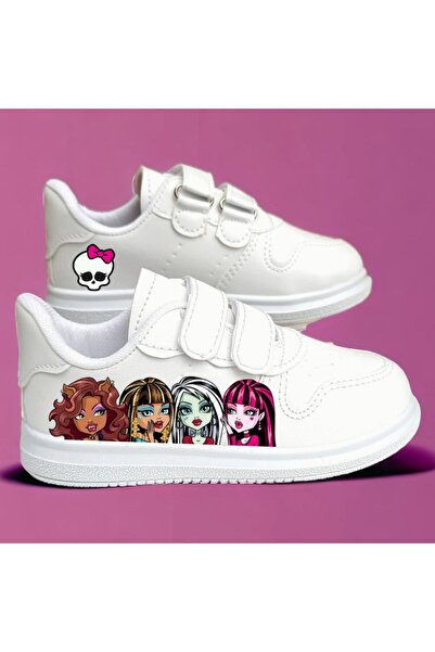 archiepet Ανδρικά Παπούτσια Καμβά Ψηλά στο Κανόνι, Στυλ Άνιμε, Λευκό-Μαύρο, γ...