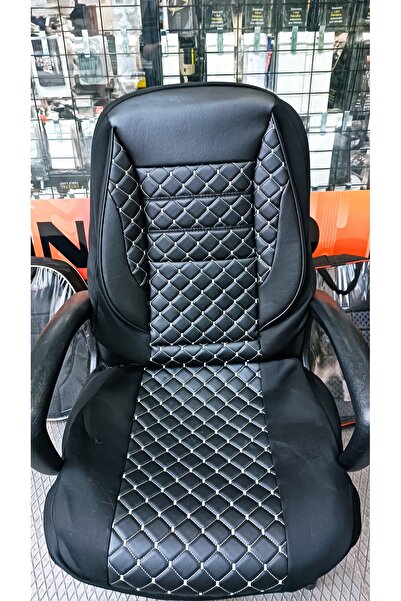 Universal Binek araçlar için yarım deri oto kılıf tam takım bütün koltuklar icin