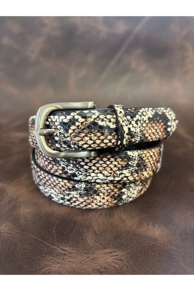 GİRAY Hakiki Deri 2.5 cm Kadın Kemer