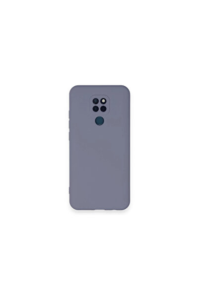 eco port حافظة جنرال موبايل جي إم 20 مع داخلية نانو مخملية من السيليكون - رمادي