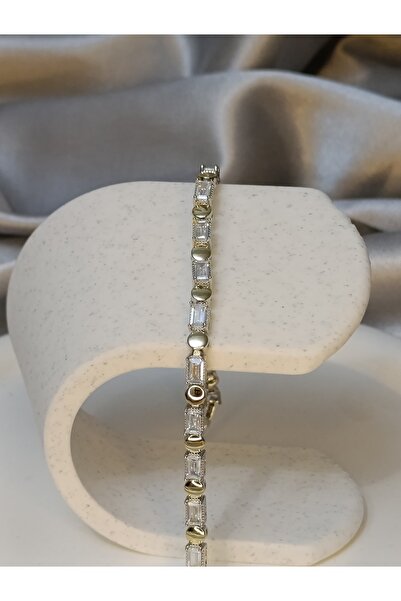 REMALY Tek Taşlı Yuvarlak Zirkon Bileklik