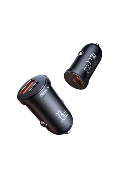 Mcdodo 33W Car Cigarette Lighter Charger, Cool Series, Black, CC-2320
