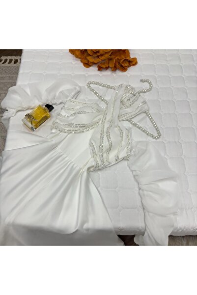 Heidi white maternity dresses