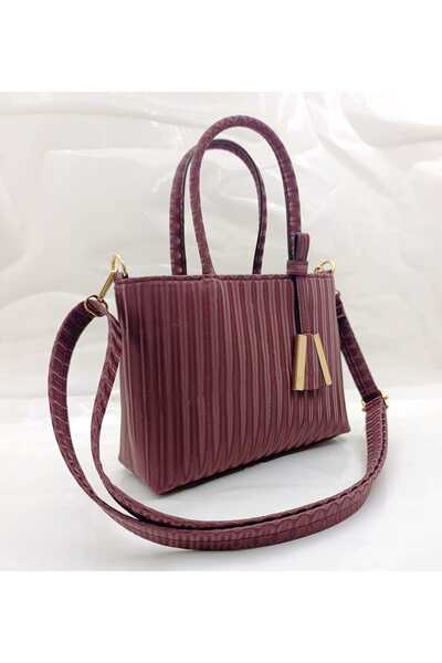 MAC&MOS Women's burgundy shoulder bag