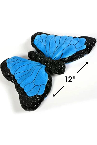 Rhode Island Novelty 12 Inch Blue Morpho Butterfly Plush