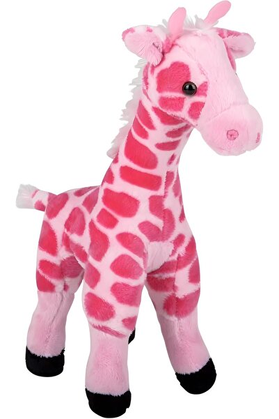 Rhode Island Novelty دمية زرافة وردية | طول ١١ بوصة (وحدة واحدة)